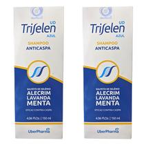 Kit 2 Triselen Azul Shampoo Anticaspa 150ml