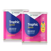 Kit 2 Trophic Júnior Baunilha 800g Prodiet