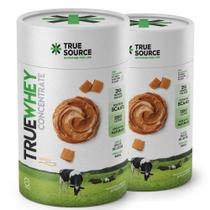 Kit 2 True Whey Concentrado Doce Leite 900G - True Source Kit 2 True Whey Concentrado Doce Leite 900G - True Source
