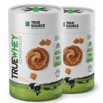 Kit 2 True Whey Concentrado Doce Leite 900g - True Source
