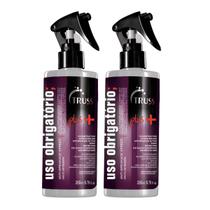 KIT 2 Truss Uso Obrigatório Plus+ 260ml Finalizador Reconstrutor KIT 2 Truss Uso Obrigatório Plus+ 260ml Finalizador Reconstrutor