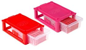 Kit 2 Tubes De Morango + Tubes Cítrico Finibox 180 Peças 1kg