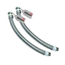 Kit 2 Tubo Flexível Inox 1 Pol X 120cm Rowa P/ bomba Pressurizadora