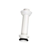 Kit 2 Tubo Ligação Ajustável Vaso Sanitário Branco - Luconi Kit 2 Tubo Ligação Ajustável Vaso Sanitário Branco - Luconi