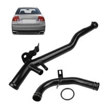Kit 2 Tubos Cano Dágua Honda Civic 1.7 2001 A 2006