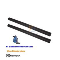 Kit 2 Tubos Prolongador para Aspirador de Pó Electrolux Mondo Kit 2 Tubos Prolongador para Aspirador de Pó Electrolux Mondo