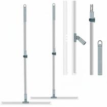 Kit 2 Ultra Rodos Mágico Silicone Limpeza Vidro Piso Chão Kit 2 Ultra Rodos Mágico Silicone Limpeza Vidro Piso Chão