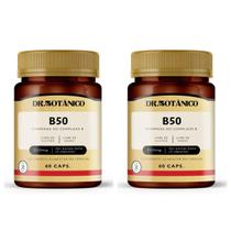 Kit 2 Un - B50 Vitaminas Do Complexo B 500Mg Dr Botanico