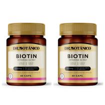 Kit 2 Un - Biotin + Vitamina K2 500Mg 60 Caps Dr Botanico