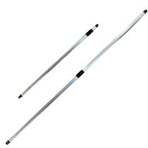 Kit 2 Un Cabo Retrátil Extensor 1,4 Metros de Alumínio Telescópico Com Rosca Sanches Vassoura Mop Suporte LT Rodo Kit 2 Un Cabo Retrátil Extensor 1,4 Metros de Alumínio Telescópico Com Rosca Sanches Vassoura Mop Suporte LT Rodo