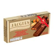 Kit 2 un. Chocolate Belga Jacques Ao Leite 200g