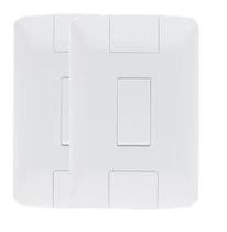 Kit 2 Un - Conjunto Iinterruptor Simples 6A/250V Branco Aria - Tramontina-3960 Kit 2 Un - Conjunto Iinterruptor Simples 6A/250V Branco Aria - Tramontina-3960