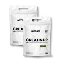 Kit 2 un Creatina Pura Monohidratada Creatin UP 300g Refil Nutrata