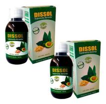 Kit 2 Un. Dissol Suplemento Natural Para Cálculo Renal 150ml