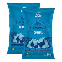 Kit 2 un DO CAMPO QUINTAL Ração para Aves 5kg