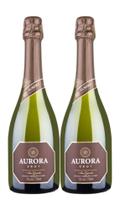 Kit 2 Un Espumante Aurora Brut Branco 750 ml