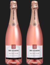 Kit 2 Un Espumante Don Guerino Brut Rosé Malbec 750 ml