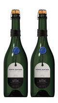 Kit 2 Un Espumante Monte Santana Método Tradicional Nature 750 ml