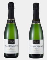 Kit 2 Un Espumante Villa de Vinhas Brut 750 ml