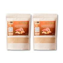 Kit 2 Un Farinha Batata Doce Polpa Laranja Pó 900g