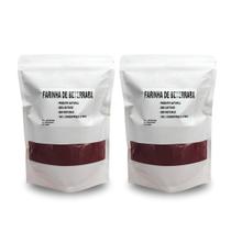 Kit 2 Un Farinha Beterraba Pó 1kg