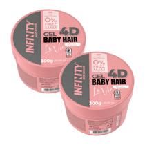 kit 2 un Gel Extra Forte Baby Hair La Vie 300g - Infinity kit 2 un Gel Extra Forte Baby Hair La Vie 300g - Infinity