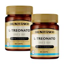 Kit 2 un - l treonato 500mg 60 capsulas dr botanico