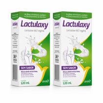 Kit 2 Un Lactulaxy Lactulose Suplemento Alimentar Sem Sabor Airela 120ml