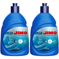 KIT 2 Un Lava Louças Gel 500ml - Jimo KIT 2 Un Lava Louças Gel 500ml - Jimo