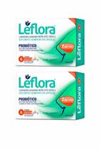 Kit 2 Un Leflora Probiótico Lactobacillus Airela 6 Cápsulas