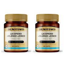 Kit 2 Un - Licopeno + Selenio + Zinco 500Mg Dr Botanico Kit 2 Un - Licopeno + Selenio + Zinco 500Mg Dr Botanico