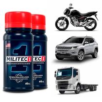 Kit 2 Un Militec-1 Condicionador de Metais 40ml - Garante Economia Combustível e Proteção ao Motor