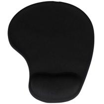 Kit 2 Un Mouse Pad Profissional Ergonômica Com Apoio De Punho Tecido Conforto Computador Kit Mousepad Pulso Em Gel Preto Descanso Suporte De Punho
