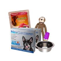 Kit 2 Un Nexgard Antipulgas Cães 4,1 A 10kg C/ 3 + Item variado