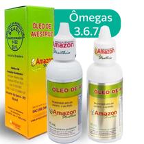 Kit 2 Un Óleo De Avestruz Amazon Struthio