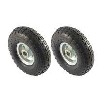 Kit 2 un roda pneum. ajax cargo 3.50-4 - 4l - rolam. 3/4"