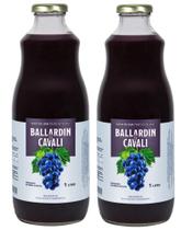 Kit 2 Un Suco de Uva Tinto Integral Ballardin & Cavali 1 L