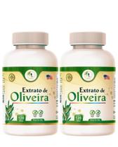 KIT 2 Un. Suplemento Extrato de Oliveira 120 Cápsulas 500mg Fits Life