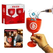 Kit 2 Un Taça Vermelha Gin Tônica 580Ml Plástico Festa Time