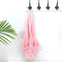 Kit 2 Un Touca de Banho Atoalhada Antifrizz Absorvente Rosa Kit 2 Un Touca de Banho Atoalhada Antifrizz Absorvente Rosa