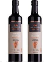 Kit 2 Un Vinagre Balsâmico Casa Madeira 500 ml