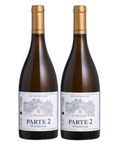 Kit 2 Un Vinho Almaúnica Ultra Premium Parte 2 Chardonnay D.O. 750 ml