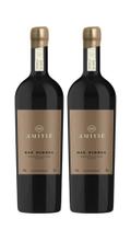 Kit 2 Un Vinho Amitie Oak Barrel Montepulciano 750 ml