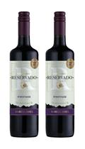 Kit 2 Un Vinho Aurora Marcus James Reservado Meio Seco Pinotage 750 ml Kit 2 Un Vinho Aurora Marcus James Reservado Meio Seco Pinotage 750 ml