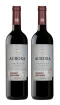 Kit 2 Un Vinho Aurora Varietal Cabernet Sauvignon 750 ml