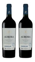Kit 2 Un Vinho Aurora Varietal Marselan 750 ml Kit 2 Un Vinho Aurora Varietal Marselan 750 ml
