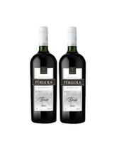 Kit 2 Un Vinho Bordô Seco Pérgola 1 L Kit 2 Un Vinho Bordô Seco Pérgola 1 L