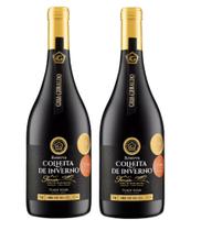 Kit 2 Un Vinho Casa Geraldo Colheita de Inverno Gran Reserva Pinot Noir 750 ml Kit 2 Un Vinho Casa Geraldo Colheita de Inverno Gran Reserva Pinot Noir 750 ml
