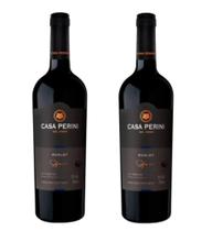 Kit 2 Un Vinho Casa Perini Merlot 750 ml Kit 2 Un Vinho Casa Perini Merlot 750 ml