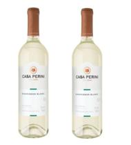 Kit 2 Un Vinho Casa Perini Sauvignon Blanc 750 ml